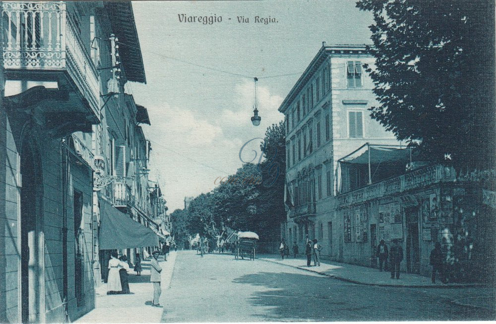 via Regia Viareggio Anno 1907