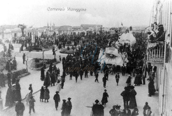 Corso mascherato Viareggio Anno 1908