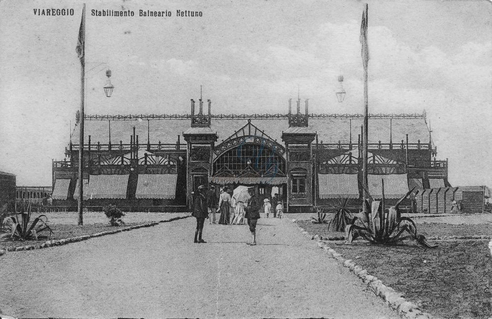 Bagno Nettuno Viareggio Anno 1909