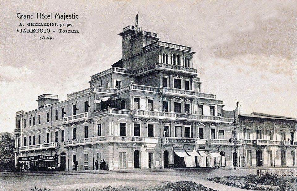 Hotel Majestic Viareggio Anno 1909