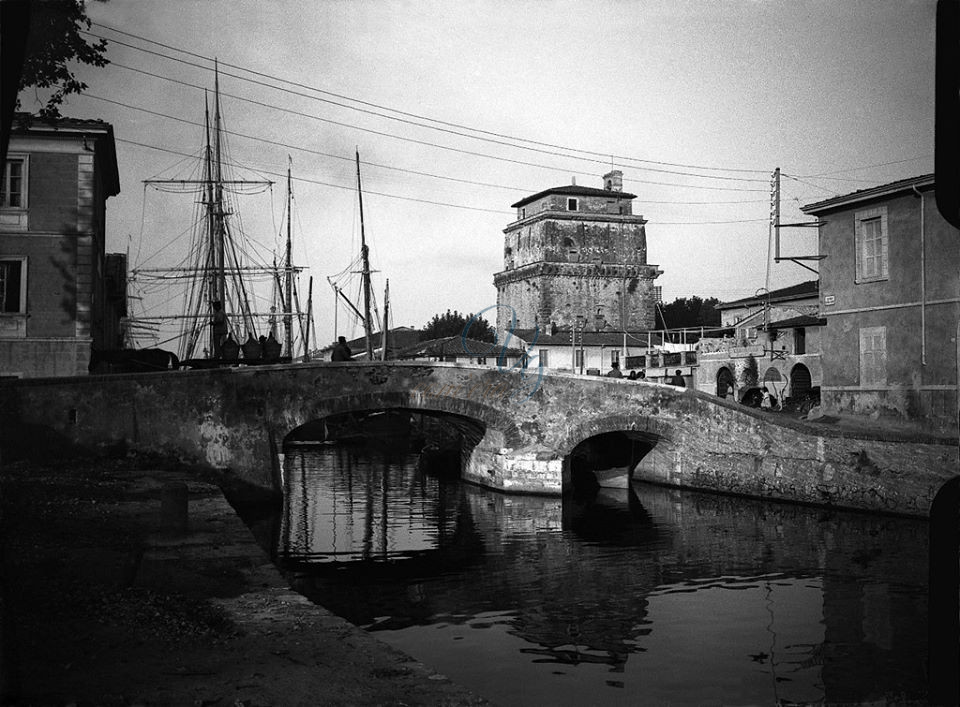 Ponte di Pisa Viareggio Anno 1909