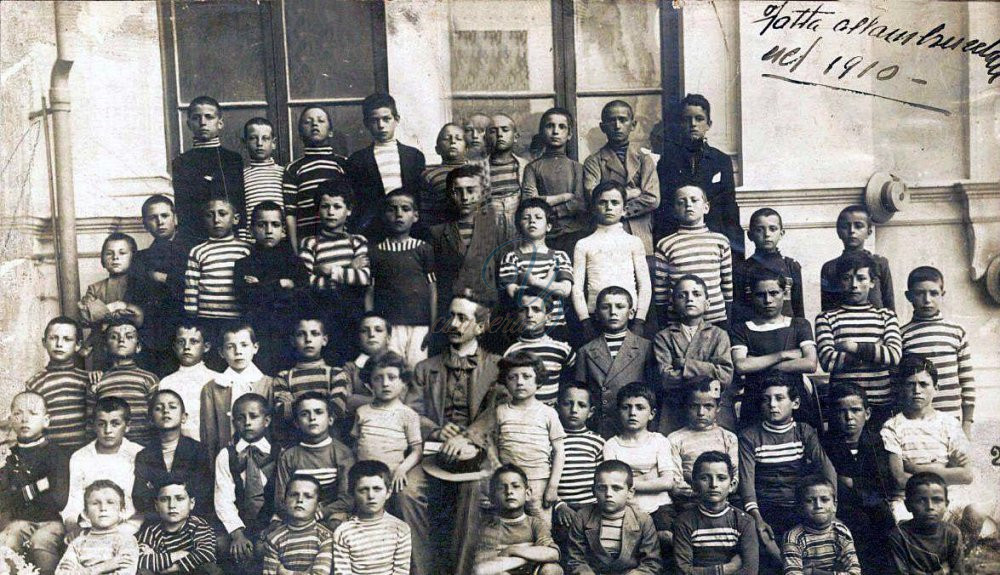 Foto di fine anno Viareggio Anno 1910
