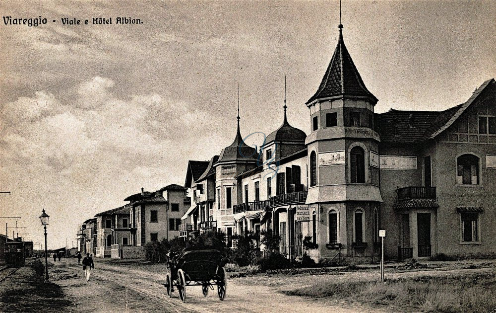Hotel Albion Viareggio Anno 1910