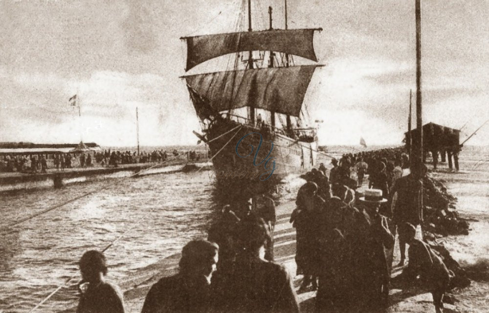Il rientro del veliero Viareggio Anni '10