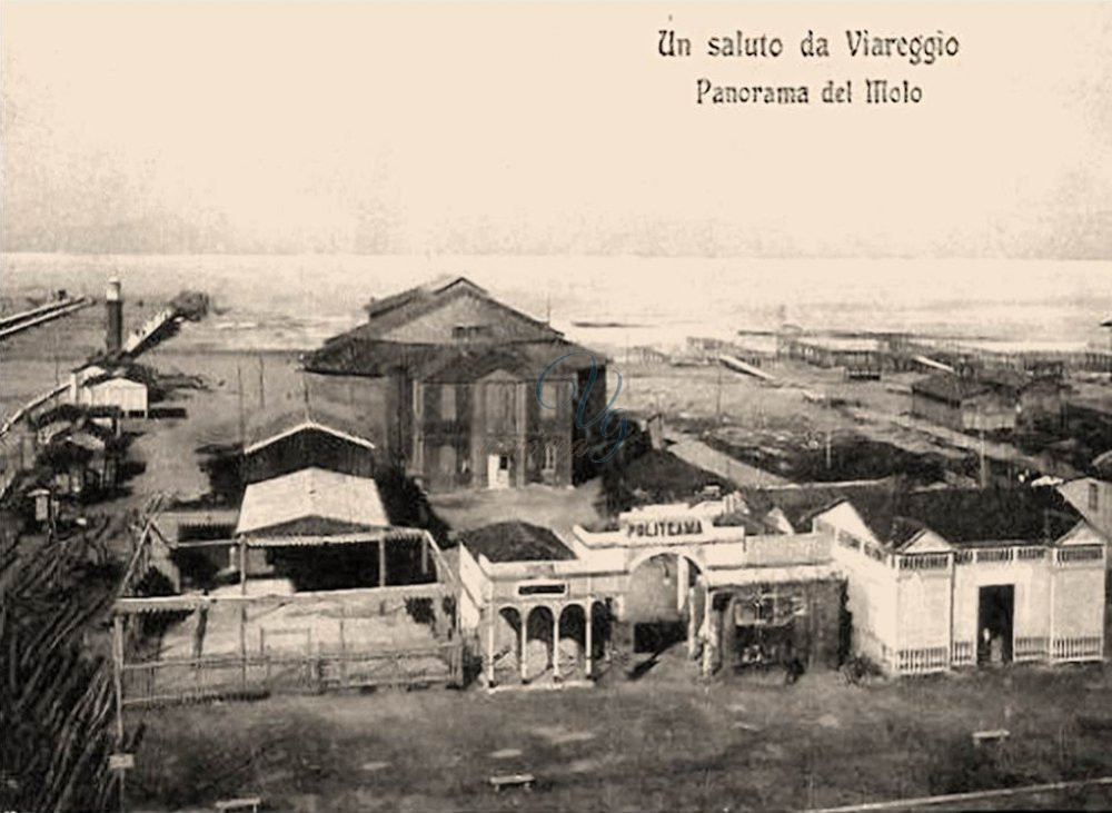 Panorama del Molo Viareggio Anni '10