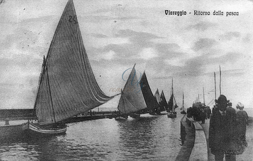 Ritorno dalla pesca Viareggio Anni '10