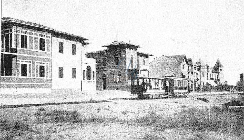 viale Carducci Viareggio Anno 1910