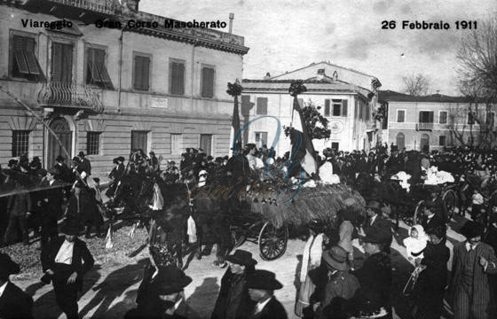 Corso mascherato Viareggio Anno 1911