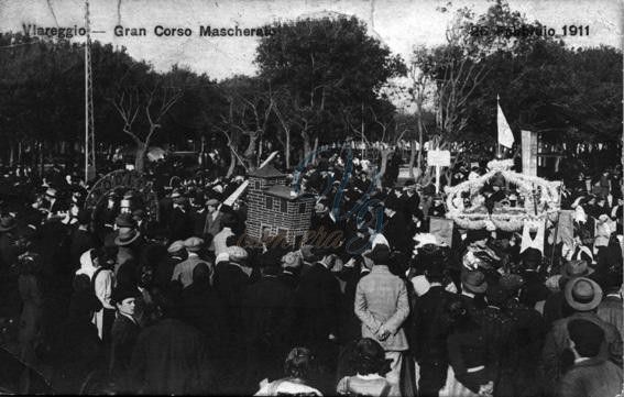 Gran corso mascherato Viareggio Anno 1911