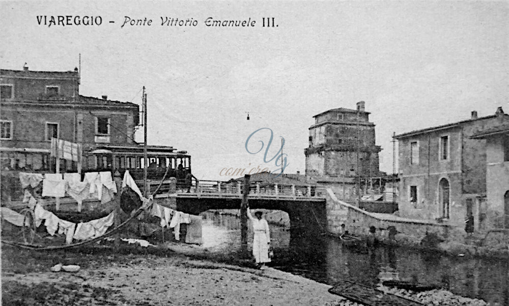 Ponte Vittorio Emanuele III Viareggio Anni '10