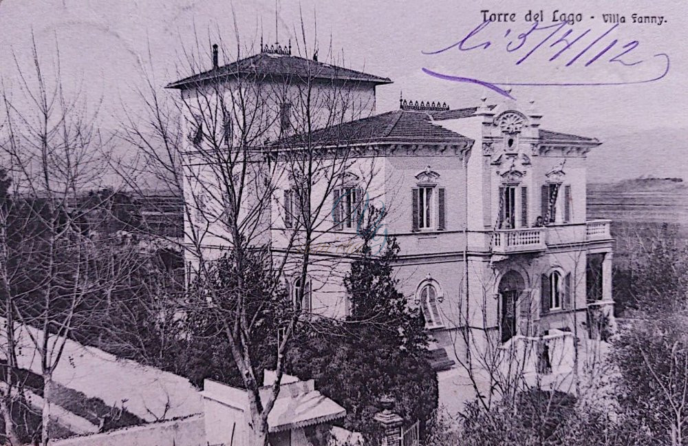 Villa Fanny Viareggio Anno 1912