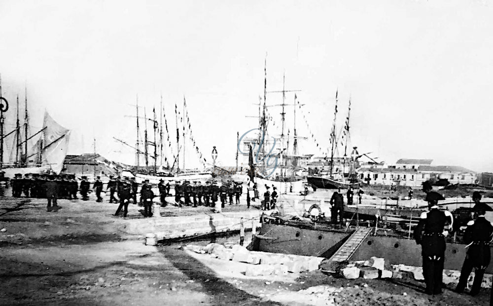 Costruzione del Porto Viareggio Anno 1913