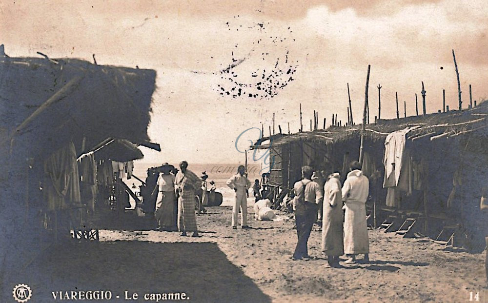 Le Capanne Viareggio Anno 1913