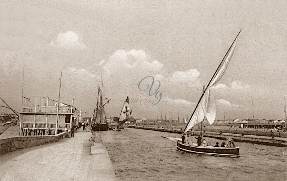 Moli e Canale Viareggio Anno 1913