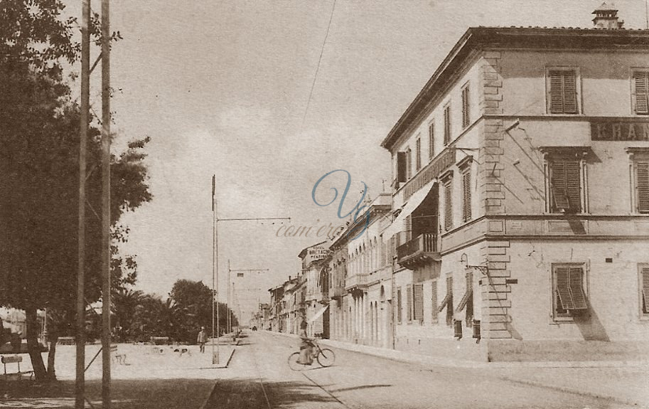 viale Manin Viareggio Anno 1913