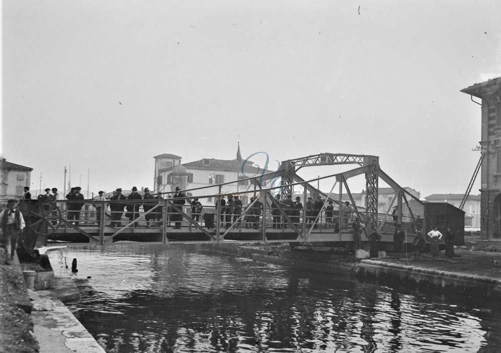 Ponte Girante Viareggio Anno 1914