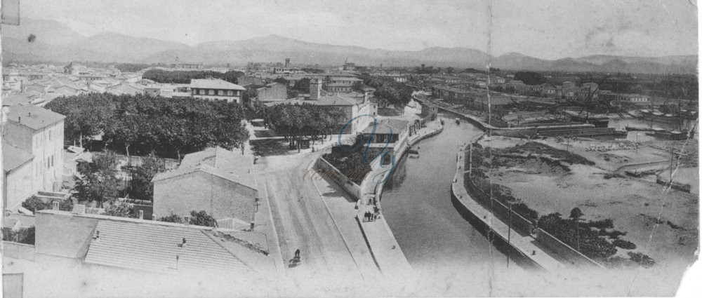 Veduta del Canale Viareggio Anni '10