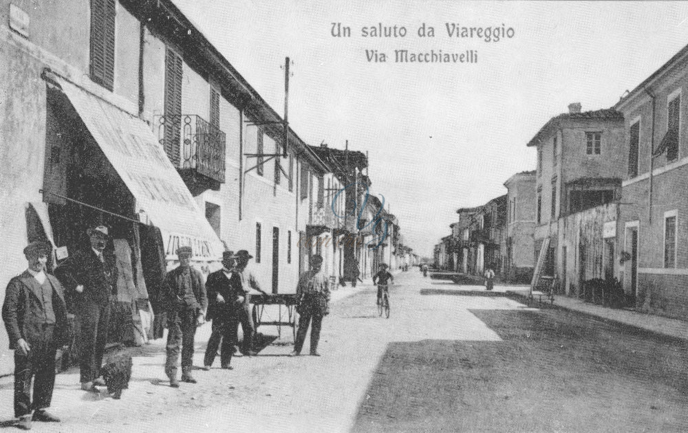 via Machiavelli Viareggio Anno 1914