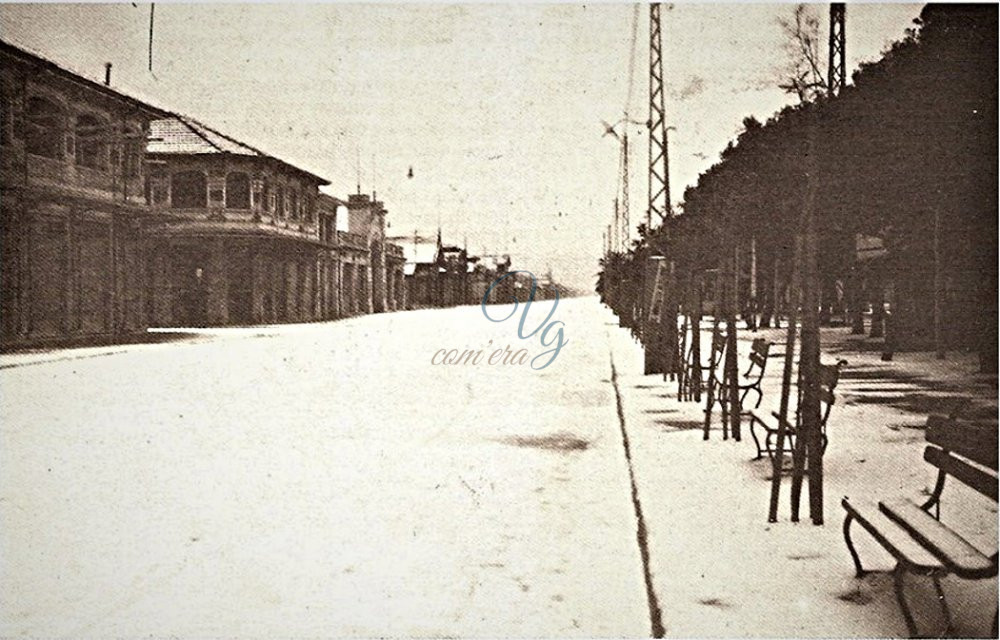 Nevicata Viareggio Anno 1915