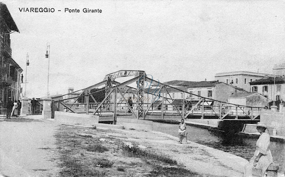 Ponte Girante Viareggio Anno 1915