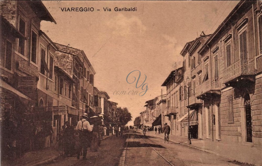 Via Garibaldi Viareggio Anno 1916