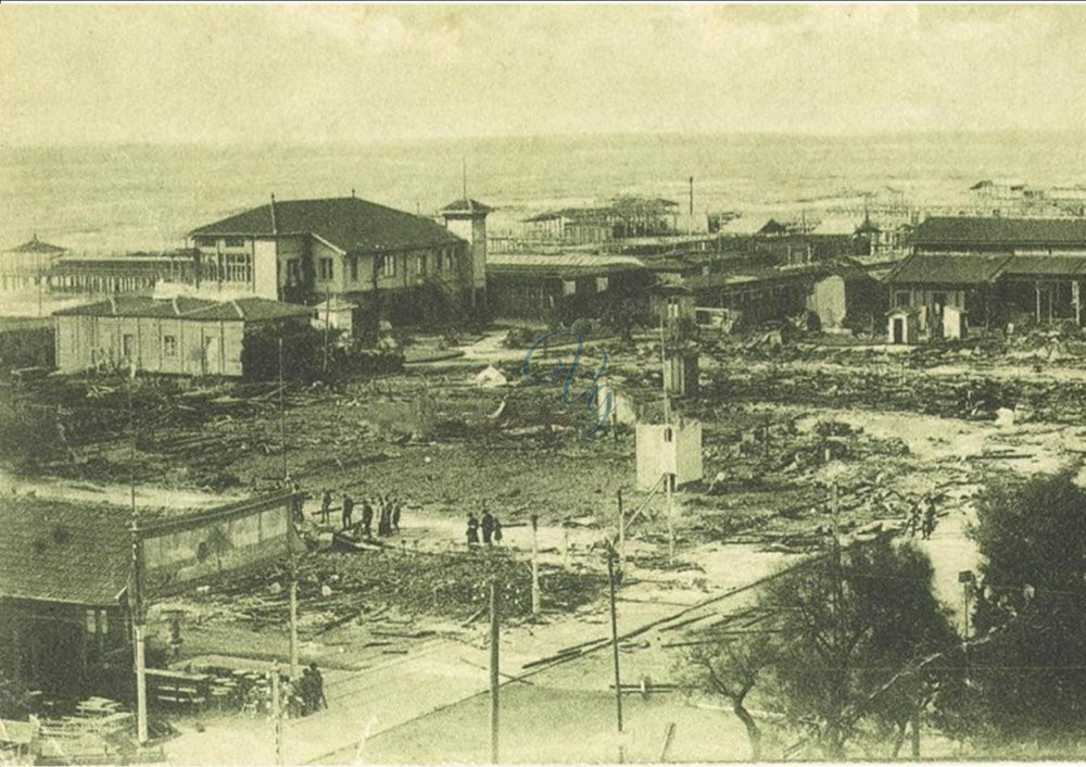 Incendio della Passeggiata Viareggio Anno 1917