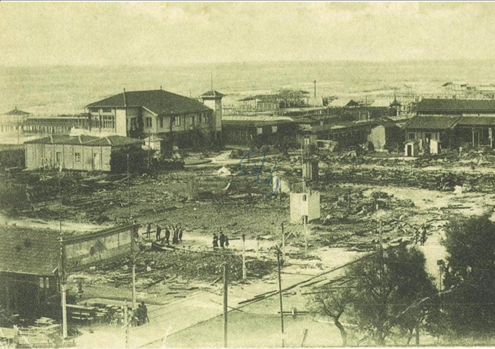 Incendio della Passeggiata Viareggio Anno 1917