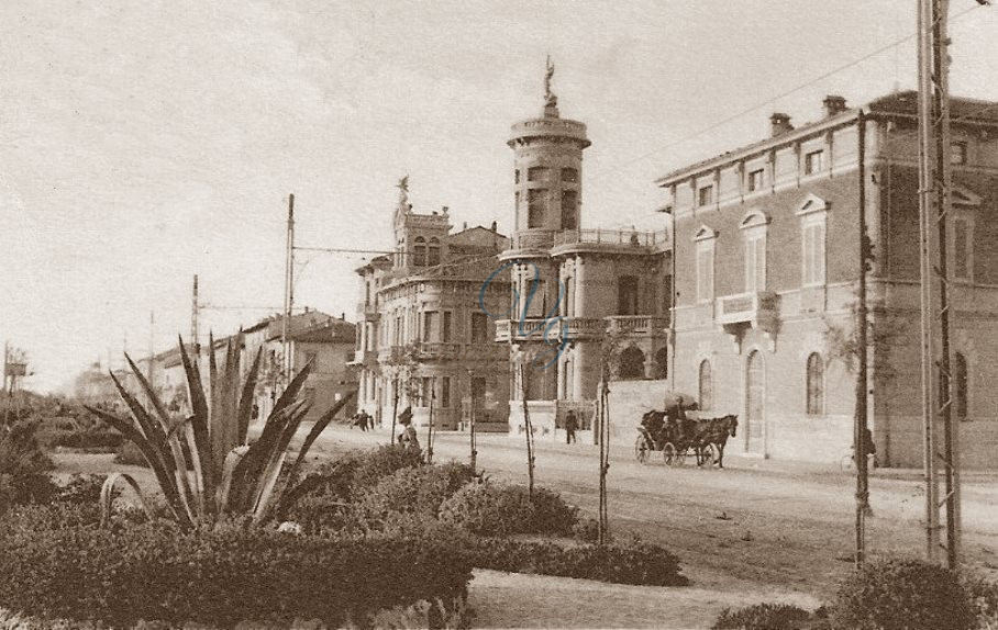 Viali a mare Viareggio Anno 1917
