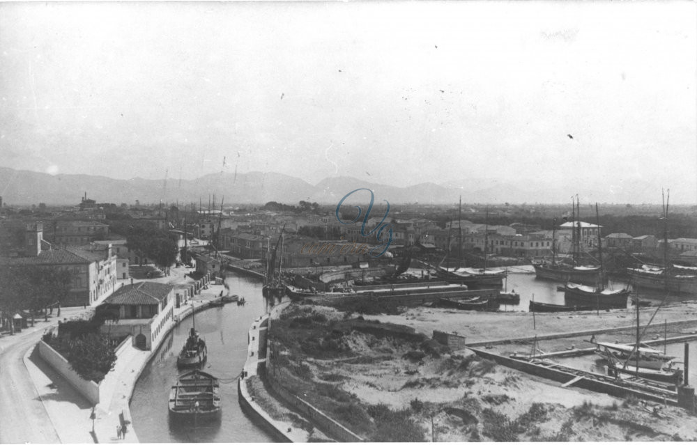Canale Burlamacca Viareggio Anno 1919