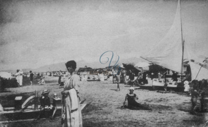 Spiaggia Viareggio Anno 1919