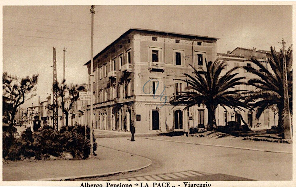 Albergo pensione La Pace Viareggio Anni '20