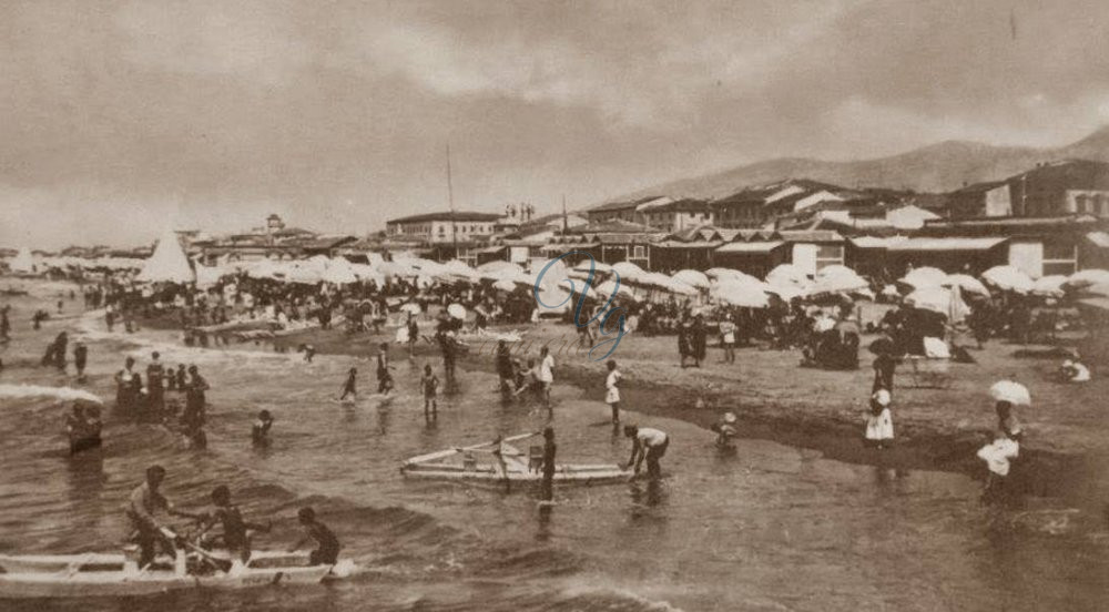 Bagni e bagnanti Viareggio Anni '20