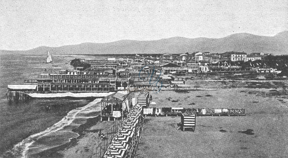 Bagni e spiaggia Viareggio Anni '20