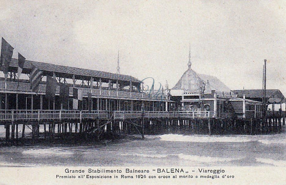 Bagno Balena Viareggio Anni '20