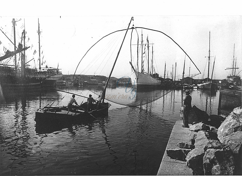 Barca con Bilancia Viareggio Anni '20