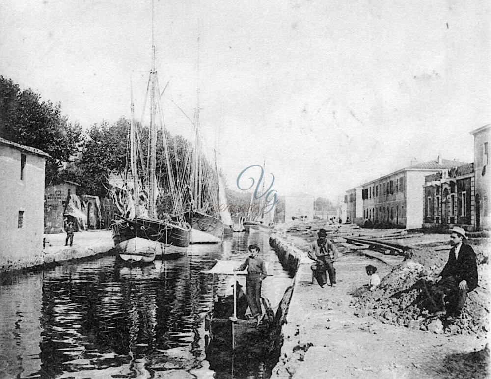 Canale Burlamacca Viareggio Anni '20