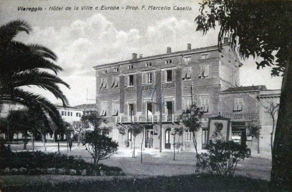 Hotel De la Ville Europa Viareggio Anni '20