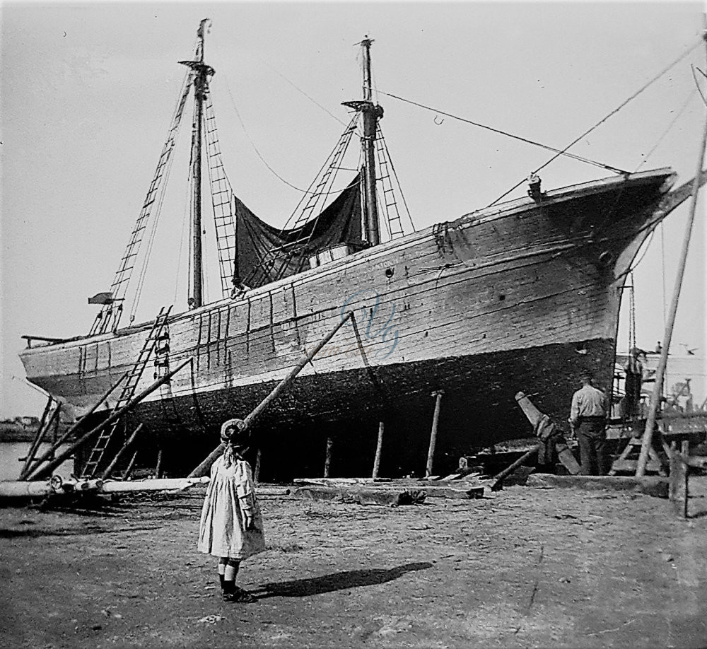 Il Veliero e la Bambina Viareggio Anni '20