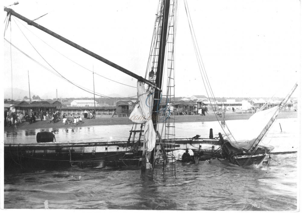 Naufragio Viareggio Anno 1920