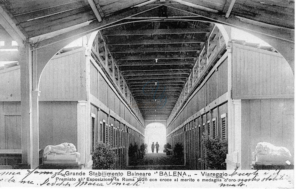 Stabilimento balneare Balena Viareggio Anni '20