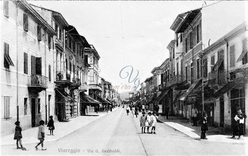 Via Garibaldi Viareggio Anni '20