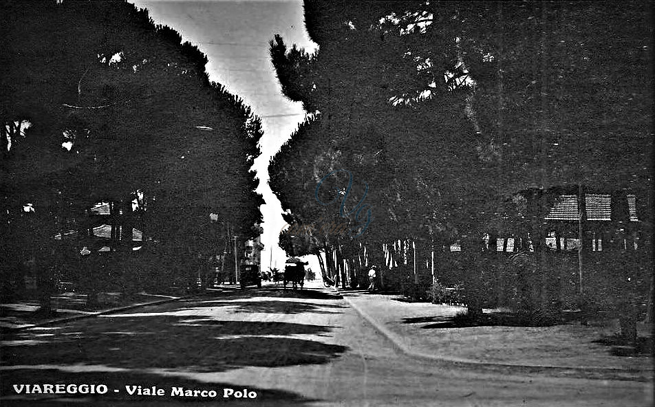 Viale Marco Polo Viareggio Anni '20