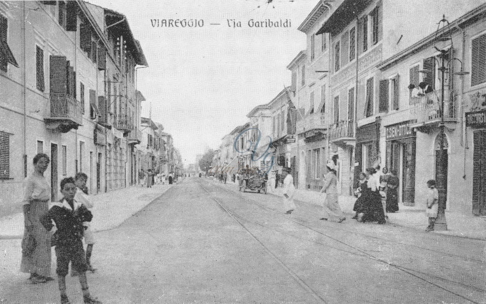 via Garibaldi Viareggio Anni '20