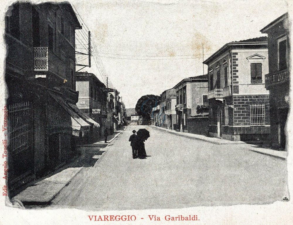 via Garibaldi Viareggio Anni '20