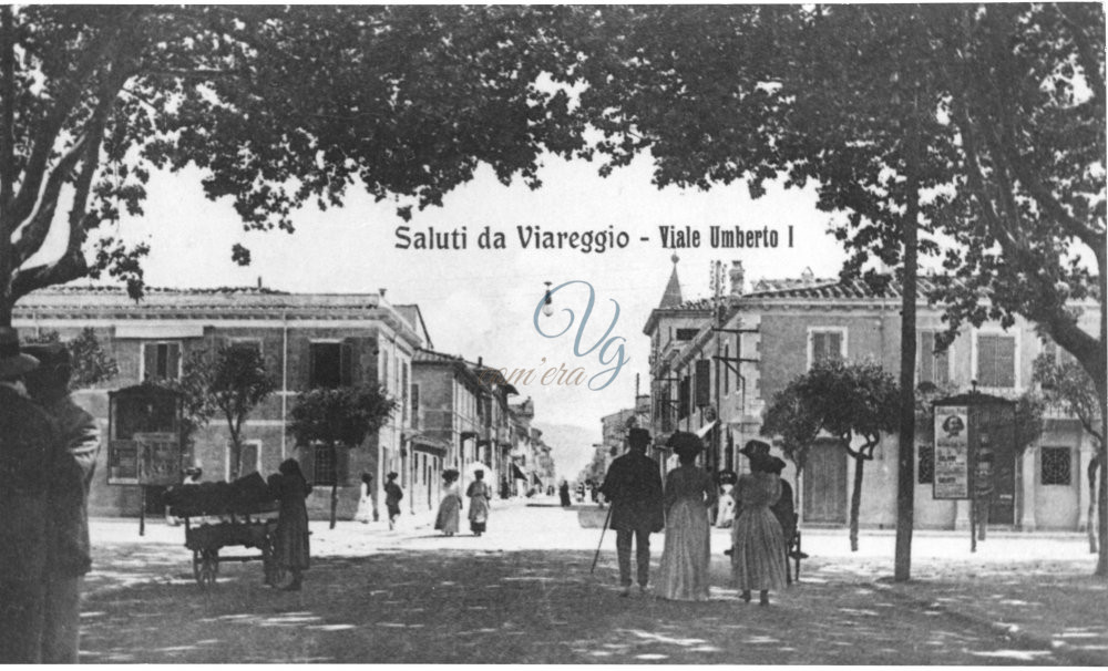 via Umberto I Viareggio Anni '20