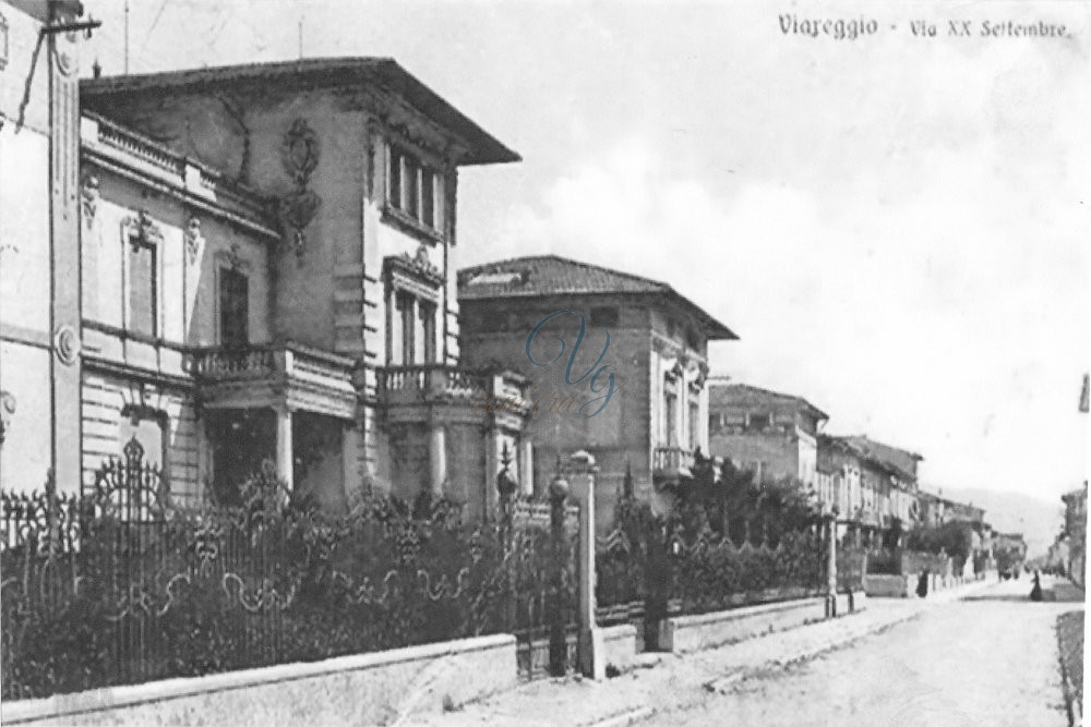 via XX Settembre Viareggio Anni '20