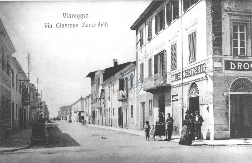 via Zanardelli Viareggio Anni '20