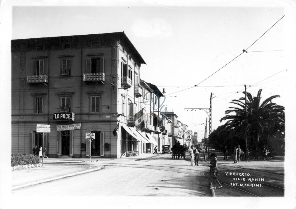 viale Manin Viareggio Anni '20