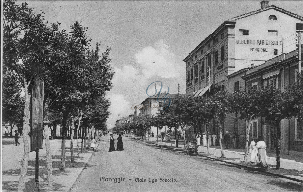 viale Ugo Foscolo Viareggio Anni '20