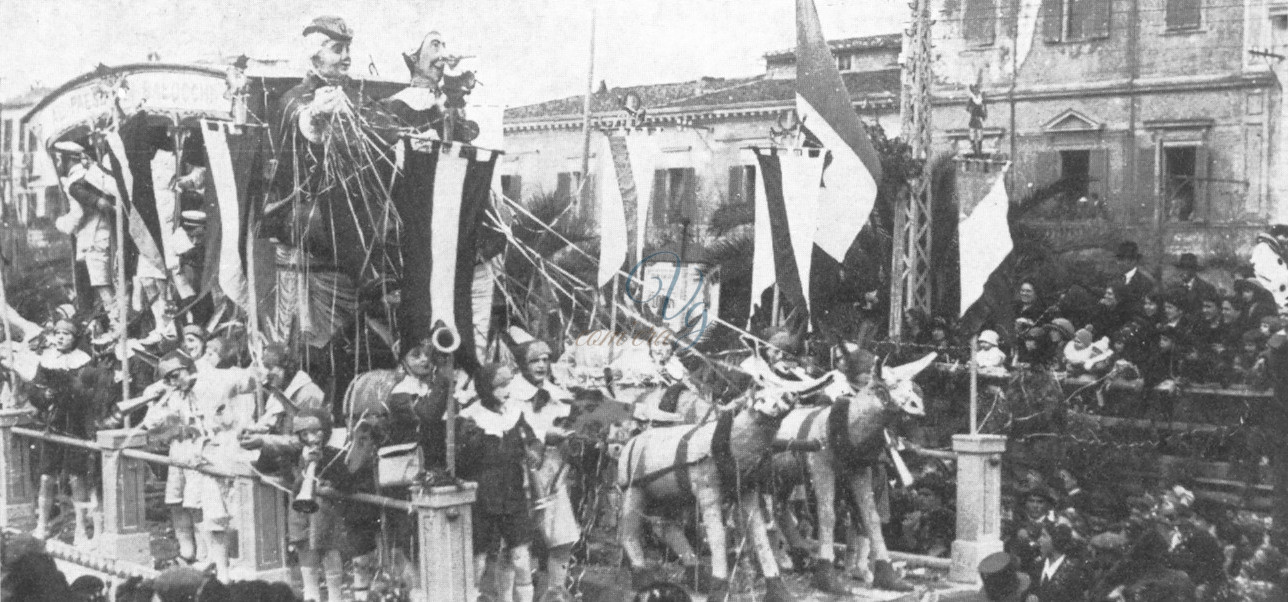 Pinocchio al paese dei balocchi Viareggio Anno 1921